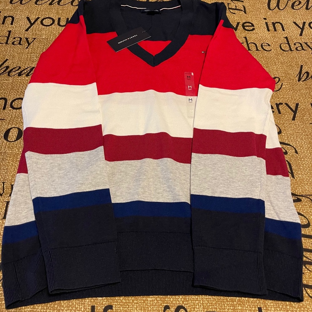 Authentic Tommy Hilfiger Stripe Sweater